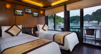 Luxury Twin private balcony