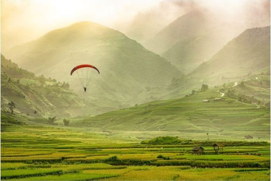 New destinations in Mu Cang Chai for paragliding lovers